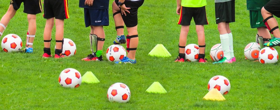 Foto Trainingsaufbau im Fußball für Kinder