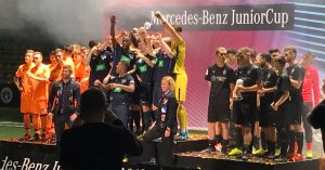 Mercedes-Benz Junior Cup in Sindelfingen 3 Bild Siegerehrung Mercedes-Benz Junior Cup 2018