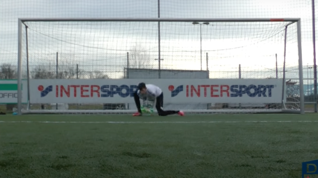 Torwarttraining am Deutschen Fußballinternat
