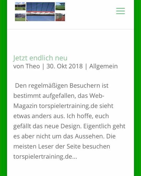 Jetzt endlich neu